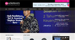 Desktop Screenshot of marketeers.com